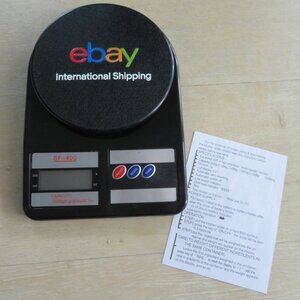 NEW SF-400 Digital Shipping Scale LCD Display 10000g/1kg Capacity Battery Power